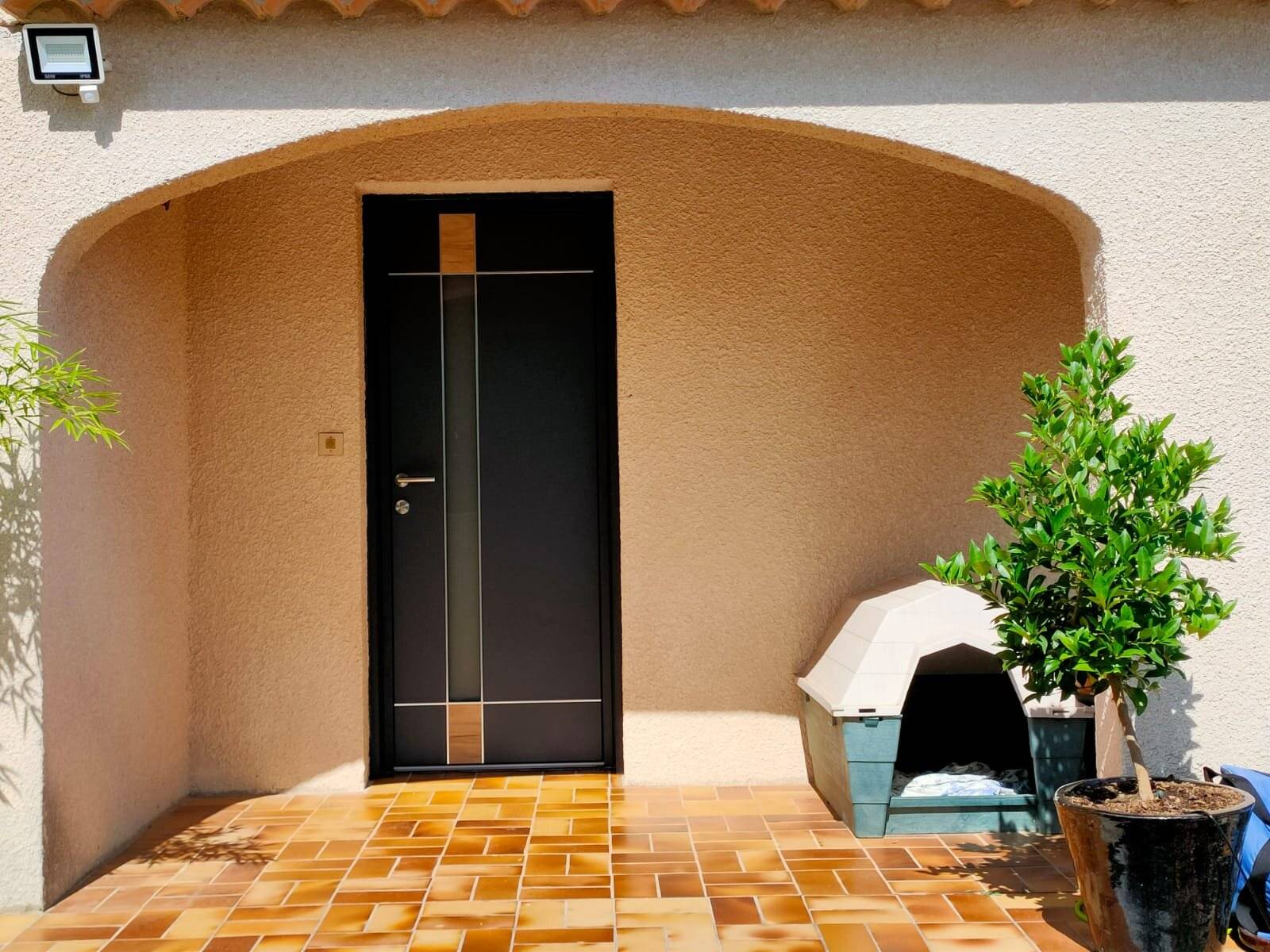 une porte d'entrée de caractère