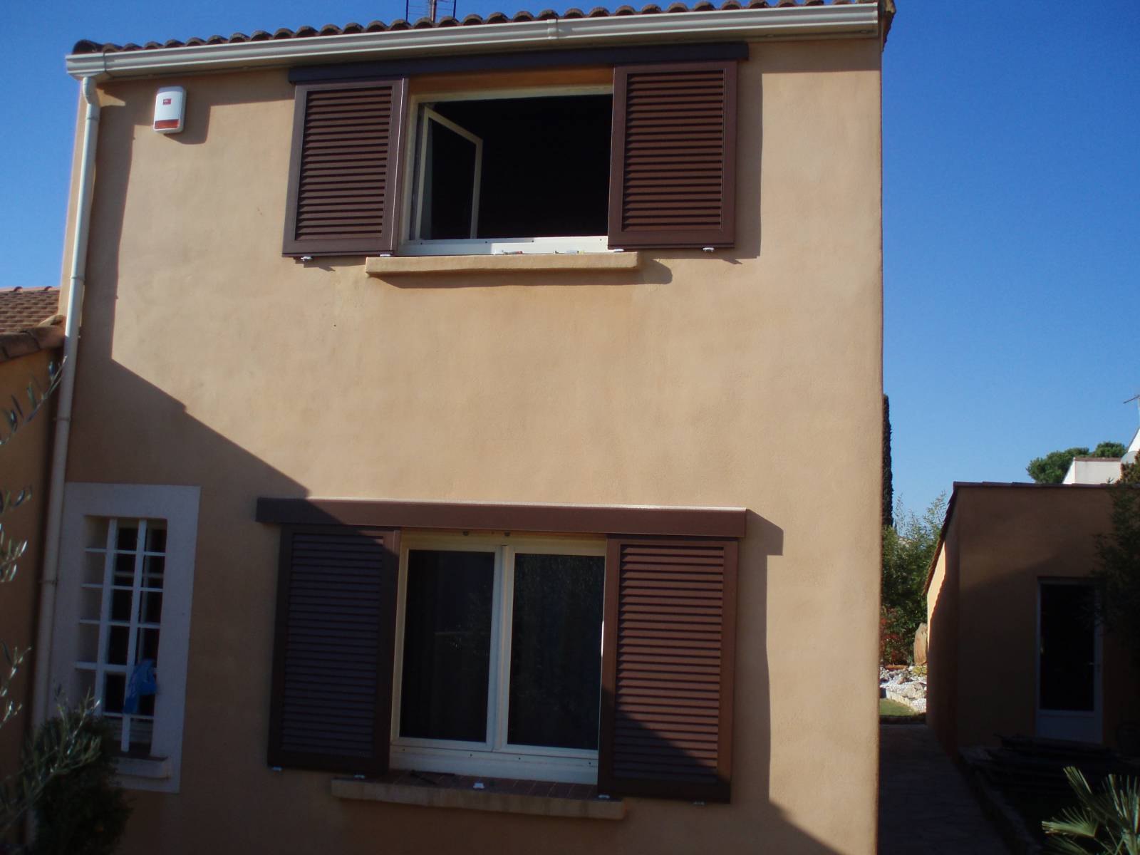 Volets coulissants aluminium en rénovation