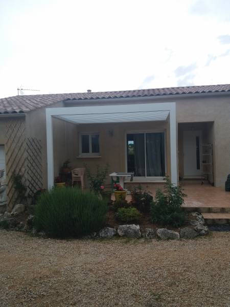 Pergola bioclimatique à St Gely du Fesc