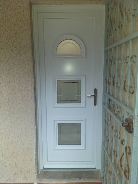 Porte d'entrée après...