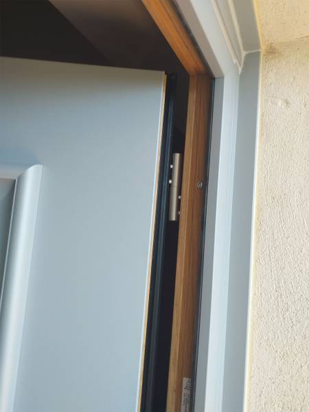 la bi-matière Alu/bois