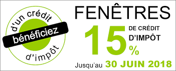 Crédit d'impôt de 15 %