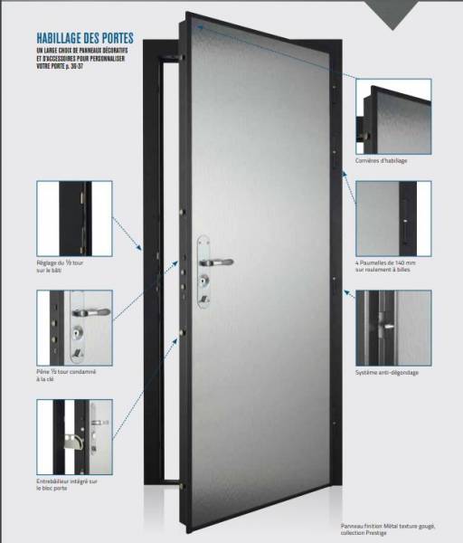 Porte blindée sur mesure Picard Serrures Diamant 3 à Montpellier