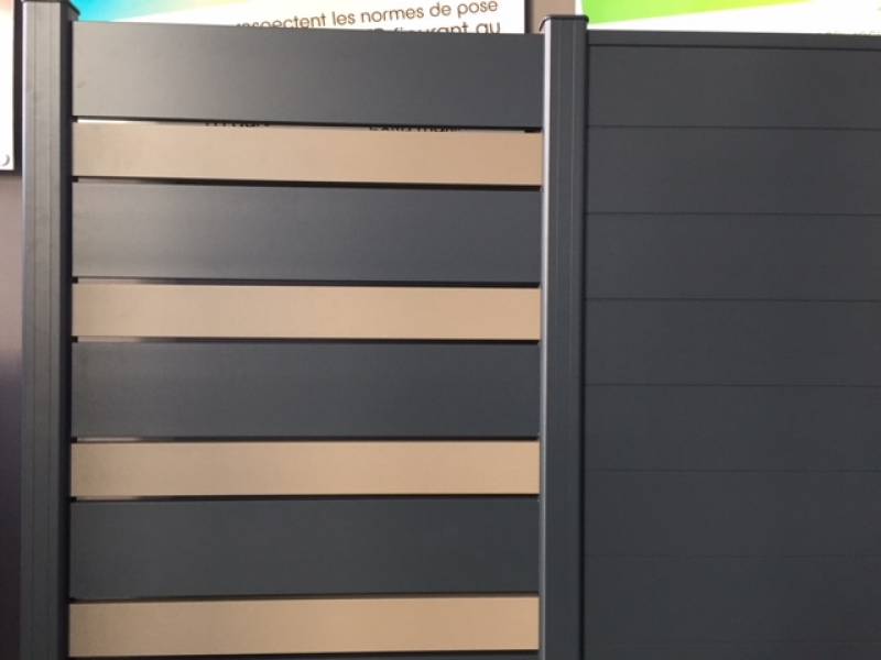 Clôture Briz avec ajours