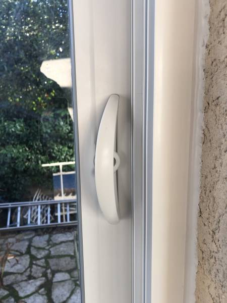 Détail poignée intérieure de tirage 