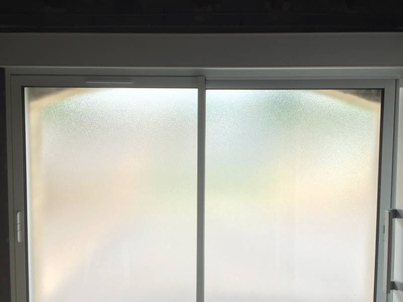 Baie coulissante aluminium + Bloc baie