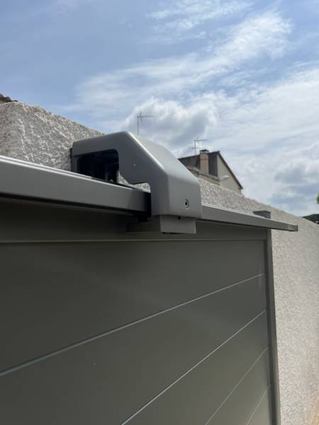 Détail du chariot de guidage haut