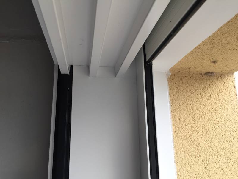 Baie coulissante 3 vantaux 3 rails