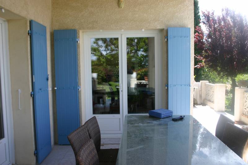 Remplacement de volets battants en aluminium isolés sur mesure à Montpellier