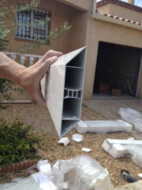 Détail des profilés clôture atlantique