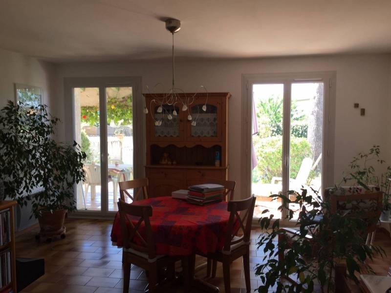 Portes fenêtres PVC blanc cérusé, vue intérieure