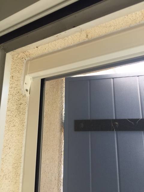 Détail angle supérieur vue intérieure