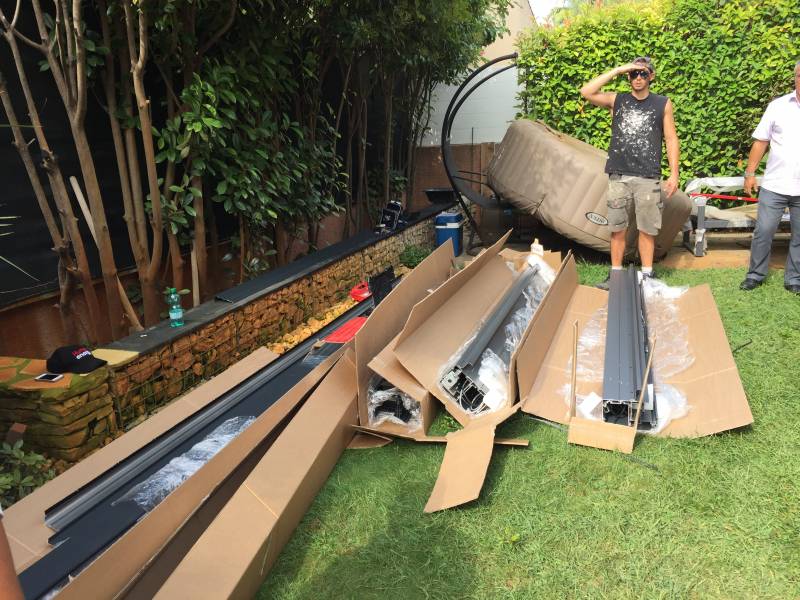 Déballage des produits