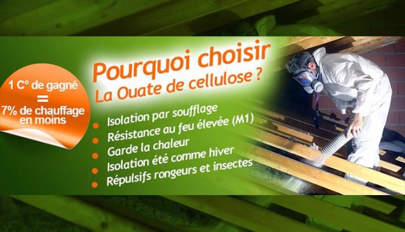 Pourquoi choisir la Ouate de cellulose