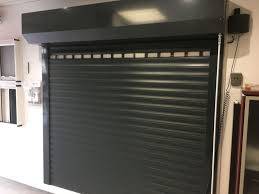 Porte de garage roulante Alu avec lame ajourée