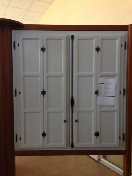 Fenêtre bois + volets intérieurs sur mesure