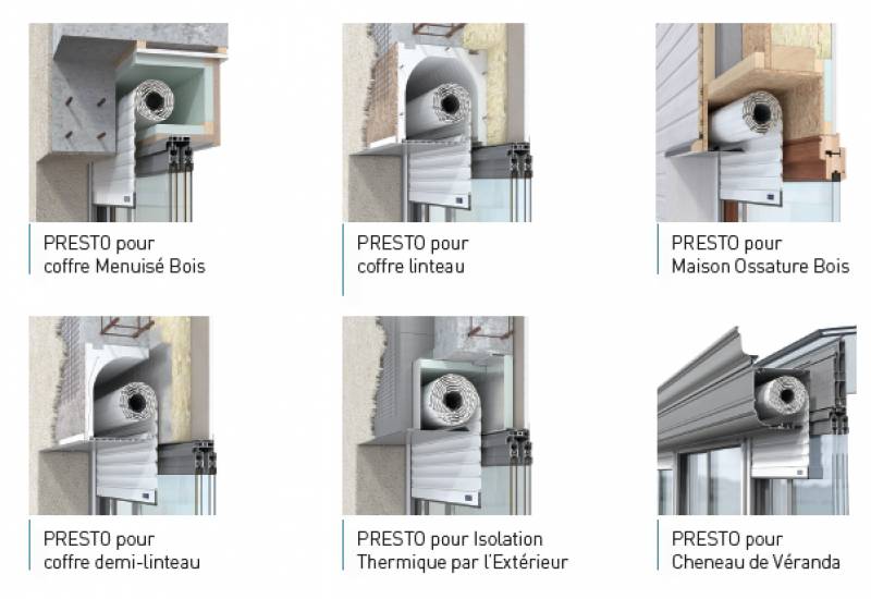 Rénovation de volets roulants presto à Montpellier