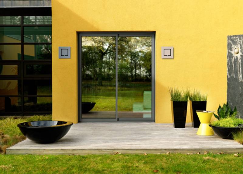 Coulissant 2 vantaux vue extérieure