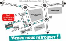 Notre zone d'activité pour ce service Installateur de volet roulant solaire Le Crès dans l'Hérault